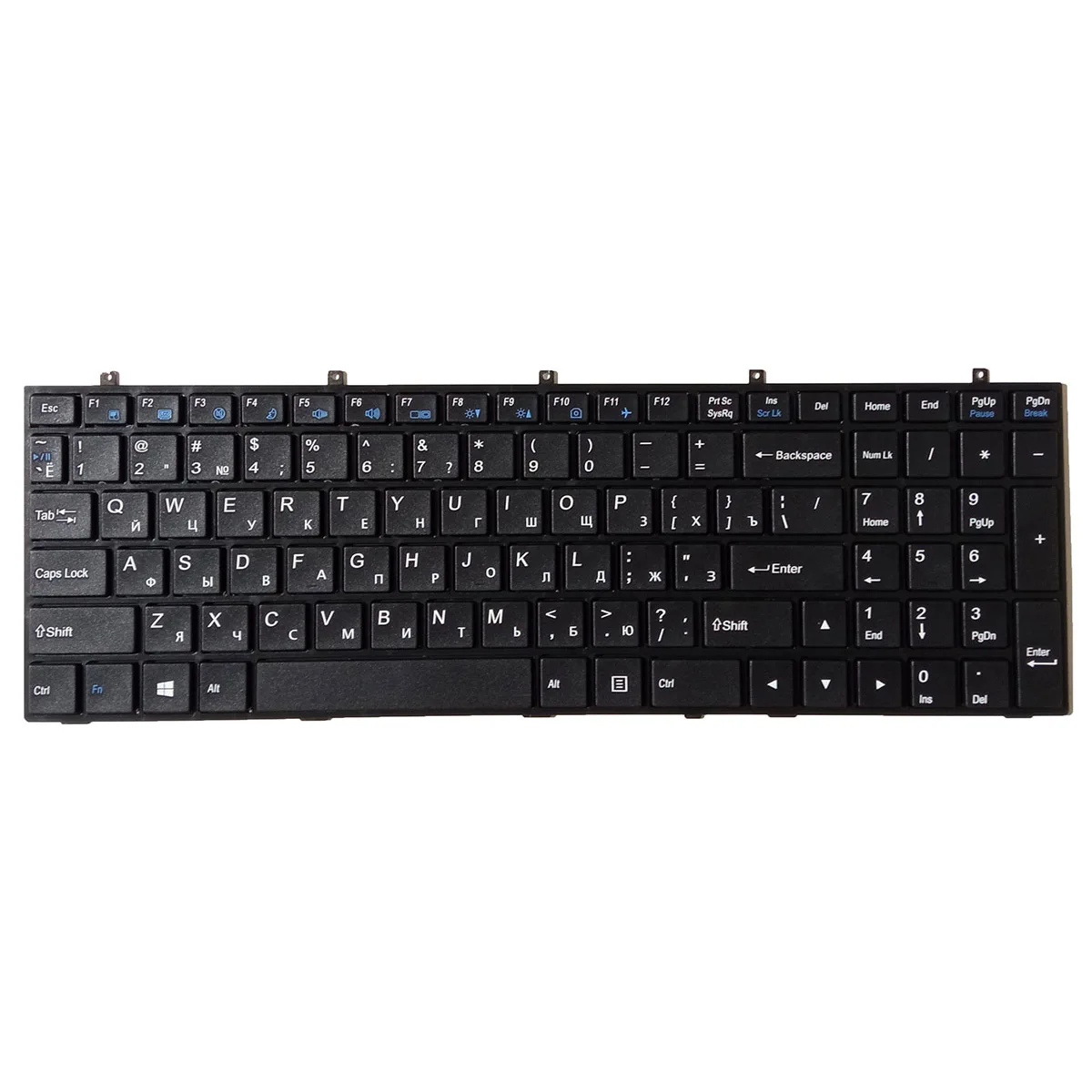 RU Teclado Para Clevo 35XET 37XET K590 K590S W350ET W350ETQ W350SKQ W350SS W350ST W355SS W35xST W370ET W370SK W370SS W370ST