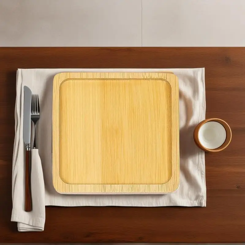 Wood Coaster Durable Stand Mug Tea Coffee Cup Pad Heat Resis