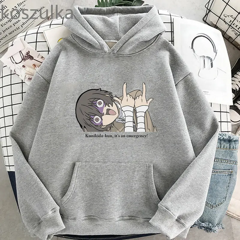 2024 Bungo Stray Dogs Chuuya Nakahara Hoodies Anime Print Sweatshirts Men Women Fashion Pullover Sweatshirt Unisex Oversized Hoo