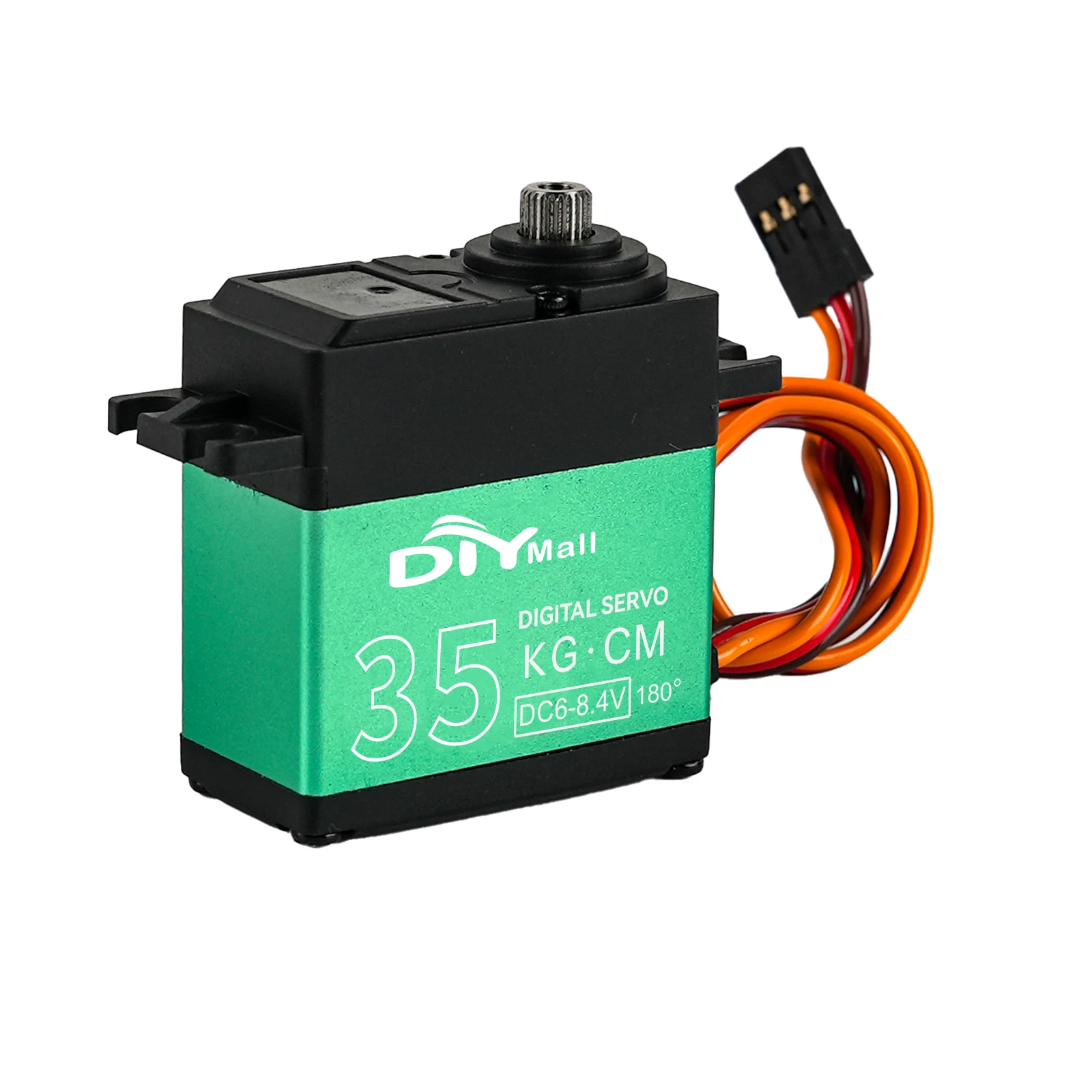 35KG デジタルサーボ メタルギア ハイトルク 180 ° /270 ° /360 °   カーボンブラシモーター RC サーボ DIY パーツロボット車航空機 TD-8835MG