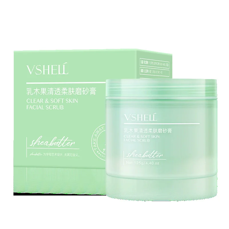 مقشر تنظيف وتنعيم فاكهة الشيا من سكالوب ينظف البشرة وينعيم كورنيوم الستراتام ويزيل البشرة الميتة. إنه