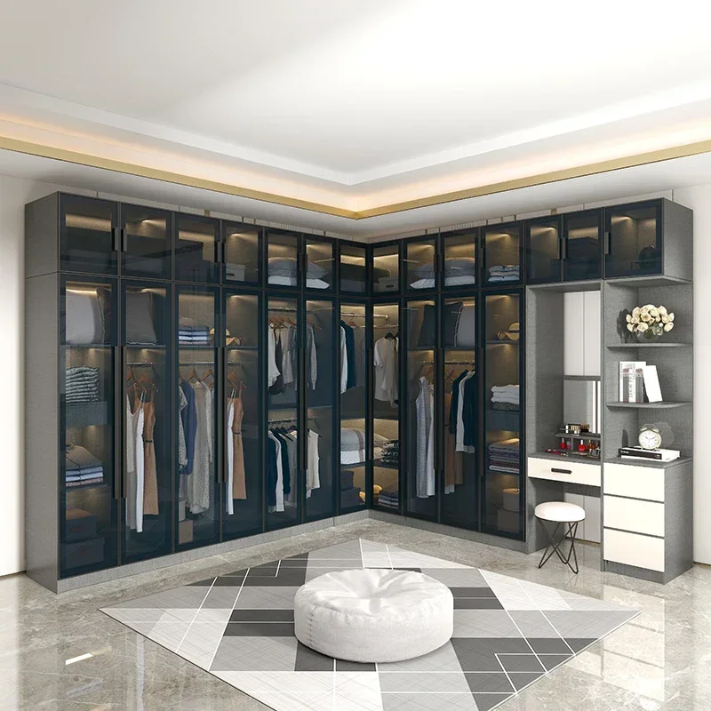 Modern Wardrobe Underwear Design Living Room Cafe Bar Corner Multifunctional Drawer Closet Salon Guardaropa Furniture