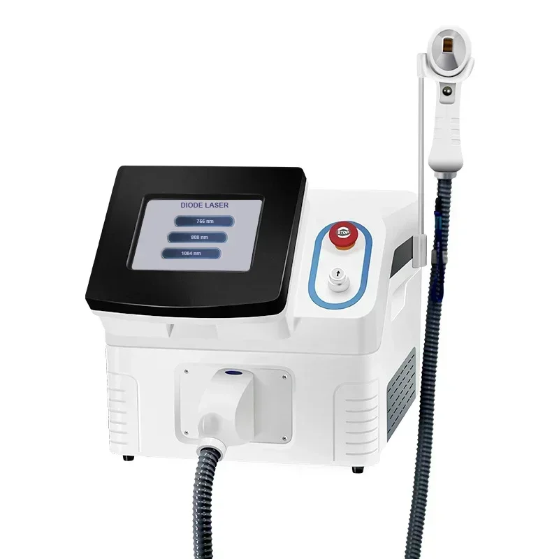 

Diode Laser 755 808 1064nm Multi Wavelengths Hair Removal Machine Cooling Head Painless Laser Epilator Face Body Hair Removal