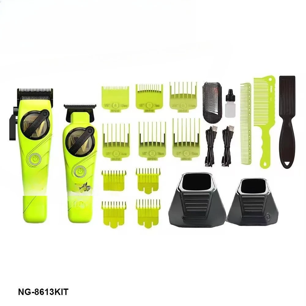 NG-8613 Haircut Scissors Electric Fader DLC Blade Haircut, Rechargeable Haircut Scissors, Hair Salon