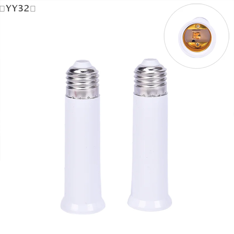 

〔YY32〕 E27 to E27 Lengthen Lamp Base Converter LED Light Base Extender Lamp Socket