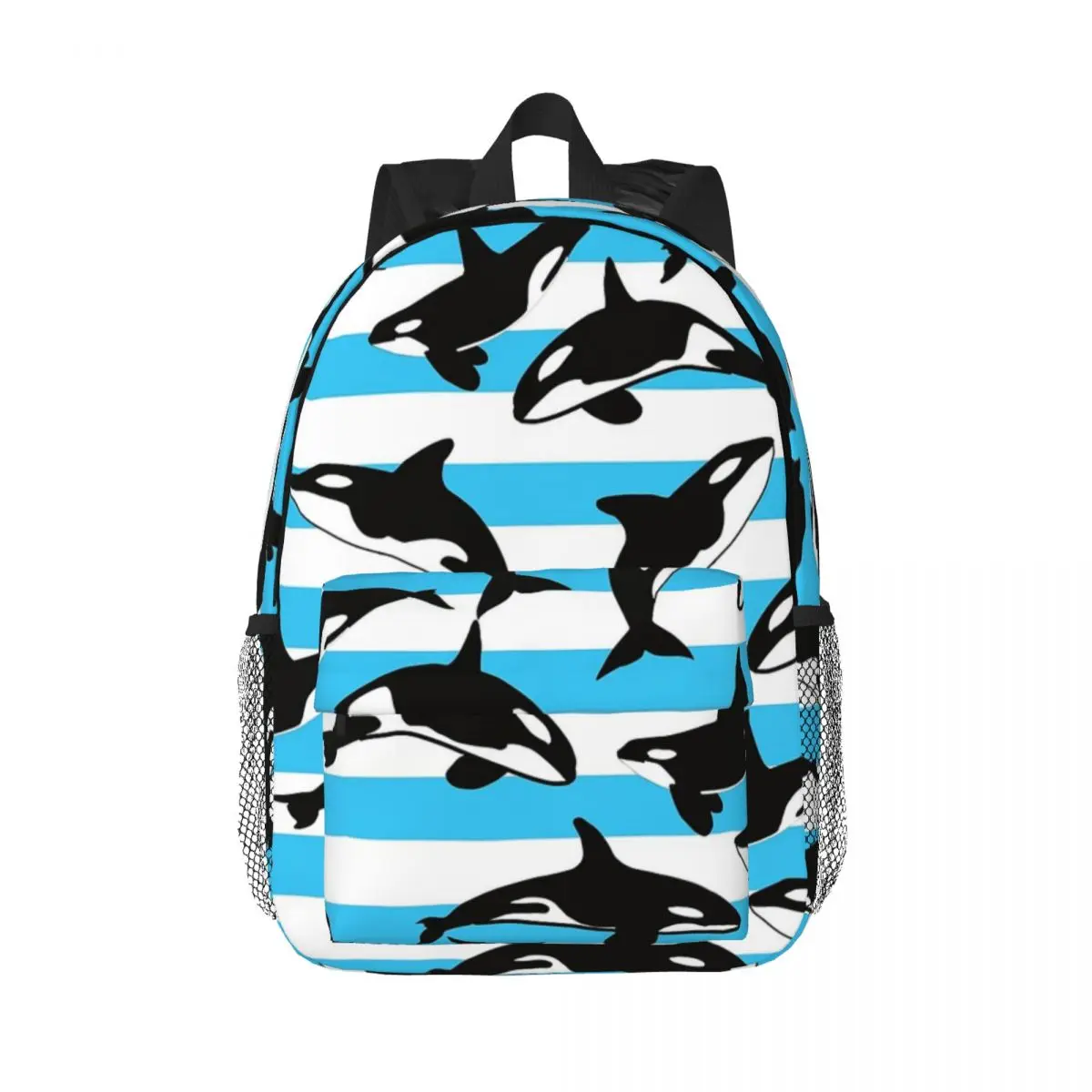 Orca Killer Whale Backpacks Teenager Bookbag Fashion Children School Bags Travel Rucksack Shoulder Bag Large Capacity