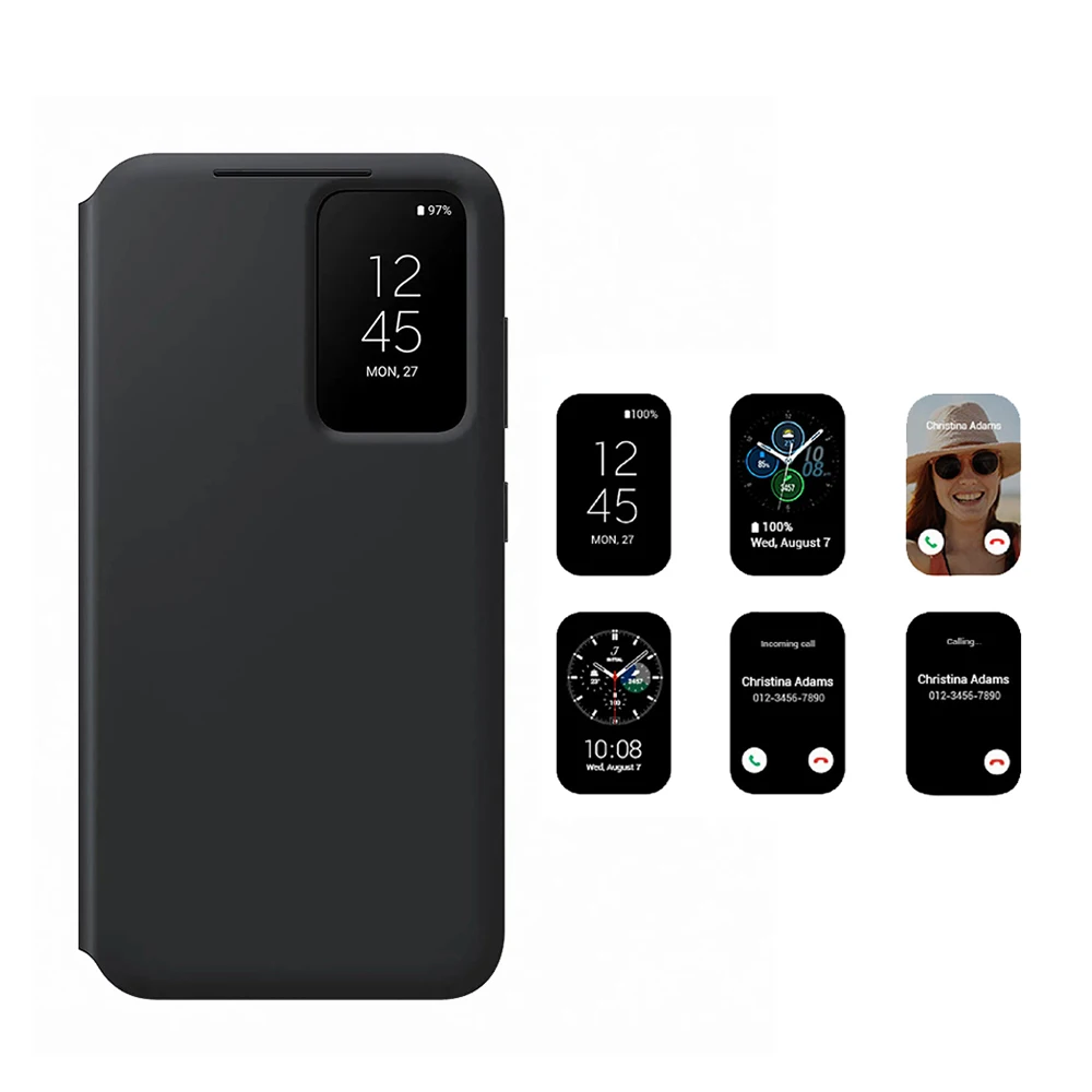 Oryginalne etui typu portfel Samsung Galaxy S23 S-View do Samsunga S23 (6,1 cala), inteligentne etui z funkcją Smart View, składane etui na telefon EF-ZS911. — zdjęcie produktu 2