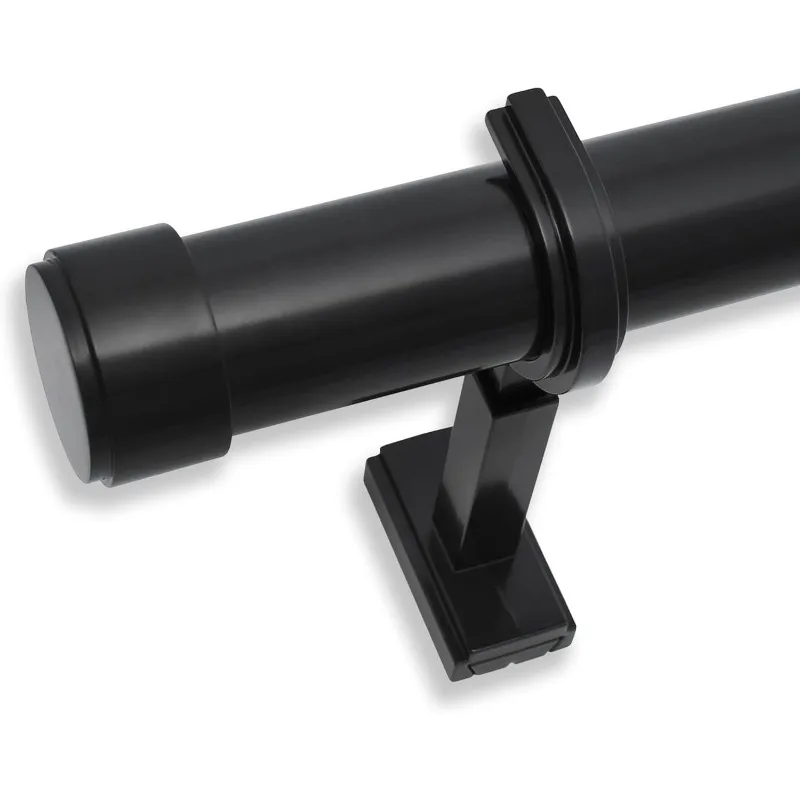 

Luxury 3 ft Custom Curtain Rod – 1 1/4" Large Diameter – Premium Brackets & Endcaps – Nonadjustable