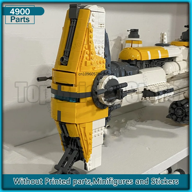 TIE V1 Erweiterte Prototyp Modell MOC Bausteine Spacefighter DIY Montieren Technologie Ziegel Sammlung Display Spielzeug Geschenke