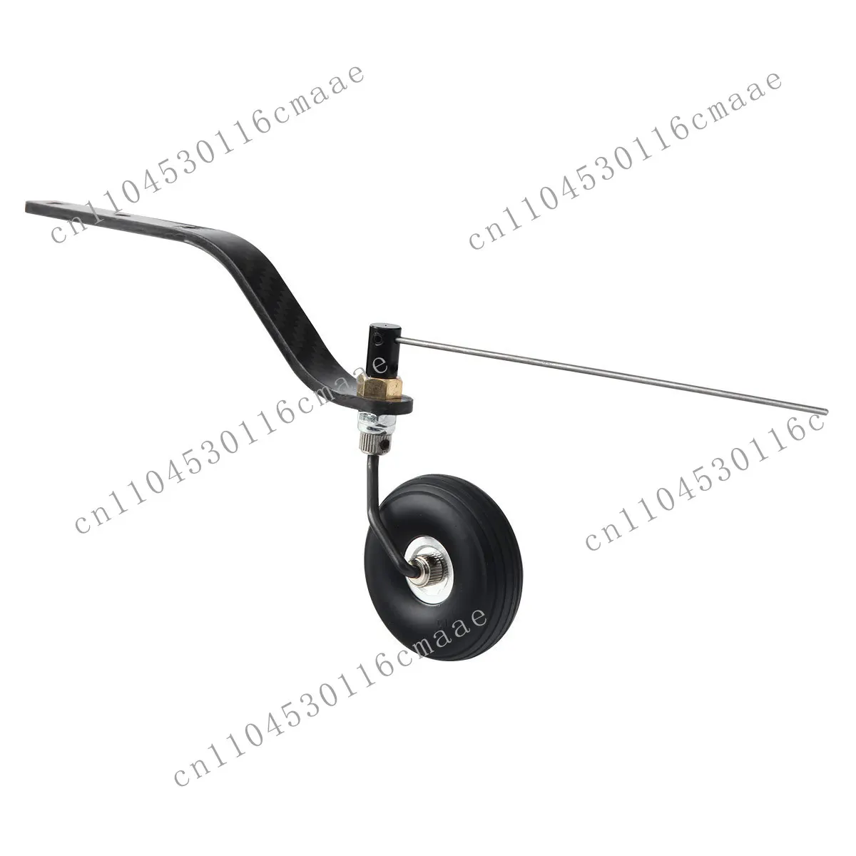 Model aircraft tail wheel bracket assembly 20-150CC fixed-wing model aircraft tail landing gear