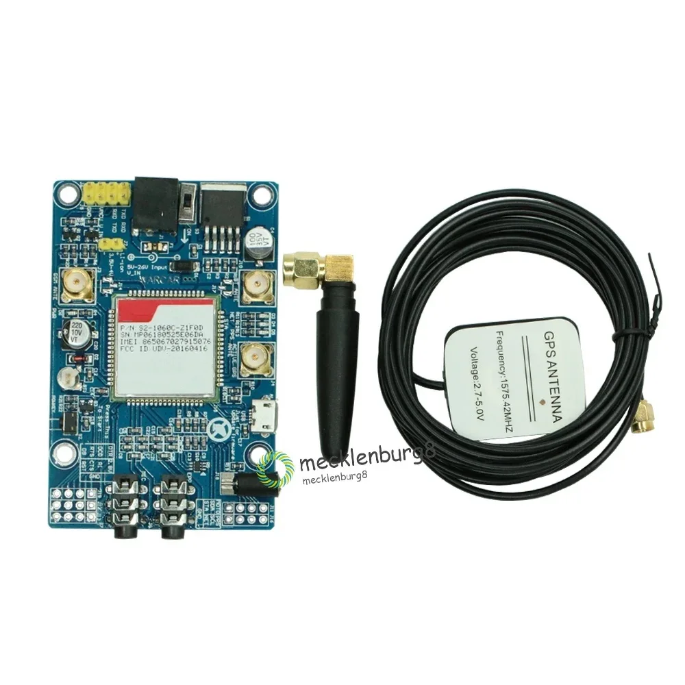 

SIM808 Module GSM GPRS GPS Development Board SMA With GPS Antenna For Arduino