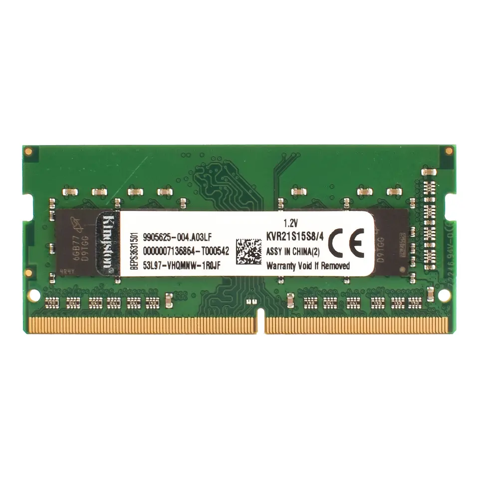 ذاكرة كمبيوتر محمول Kingston DDR4 SODIMM RAM بسعات 4GB و8GB و16GB، ترددات 2133MHz و2400MHz و2666MHz و3200MHz، ذاكرة PC4 RAM بـ 260 دبوس - 4
