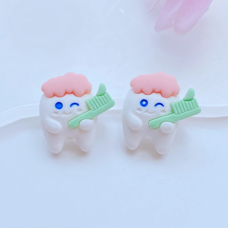 10Pcs New Cute Resin Simulation Daily Necessities Flat Back Cabochon Scrapbooking Hair Bow Center Embellishments DIY Accessories