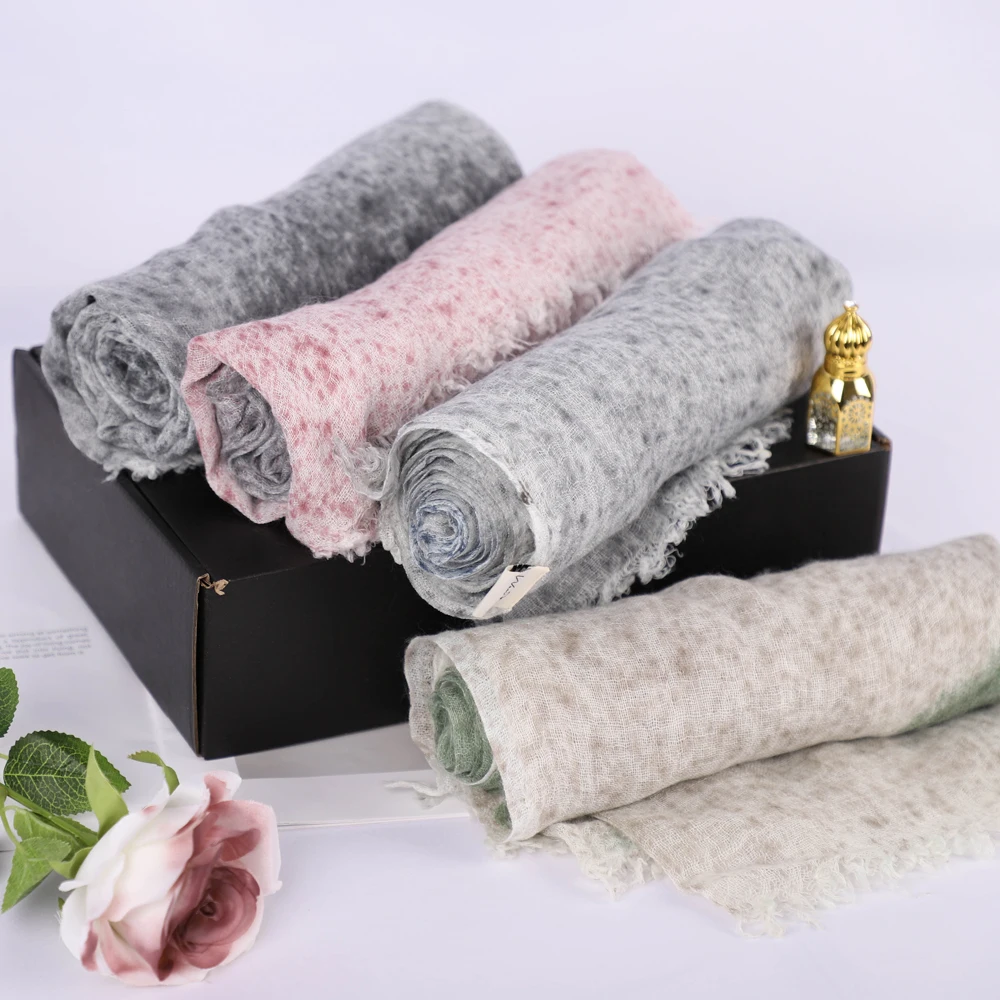 Exquisito conjunto con caja de regalo Hijab musulmán, turbante transpirable elegante, pañuelo para la cabeza, diadema de alta calidad para mujer,