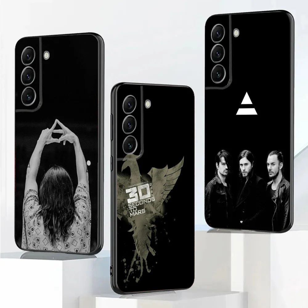 30 S-Second To Mars 30stm Phone Case For Samsung Galaxy A20,A21s,A22,A31,A32,A52,A53,A72,73,A80,A91 Soft Black Cover