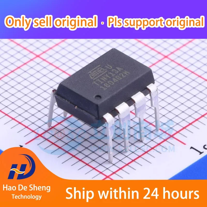 10PCS/LOT  ATTINY13A-PU ATTINY13A DIP8  New Original In Stock