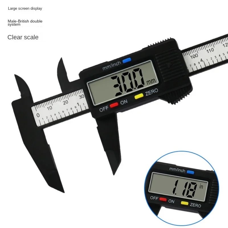 Vernier Digital Caliper Tools Calibrator Pied a Coulisse Inspection Tool Work Measurement Measurement Analysis Instrument Gauge