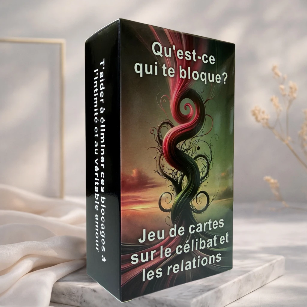 

Карты Оракула «Блоки любви»: Устранение барьеров на пути к душе-спутнику и истинной любви, набор для работы с тенями для глубокой интимности и привязанности.