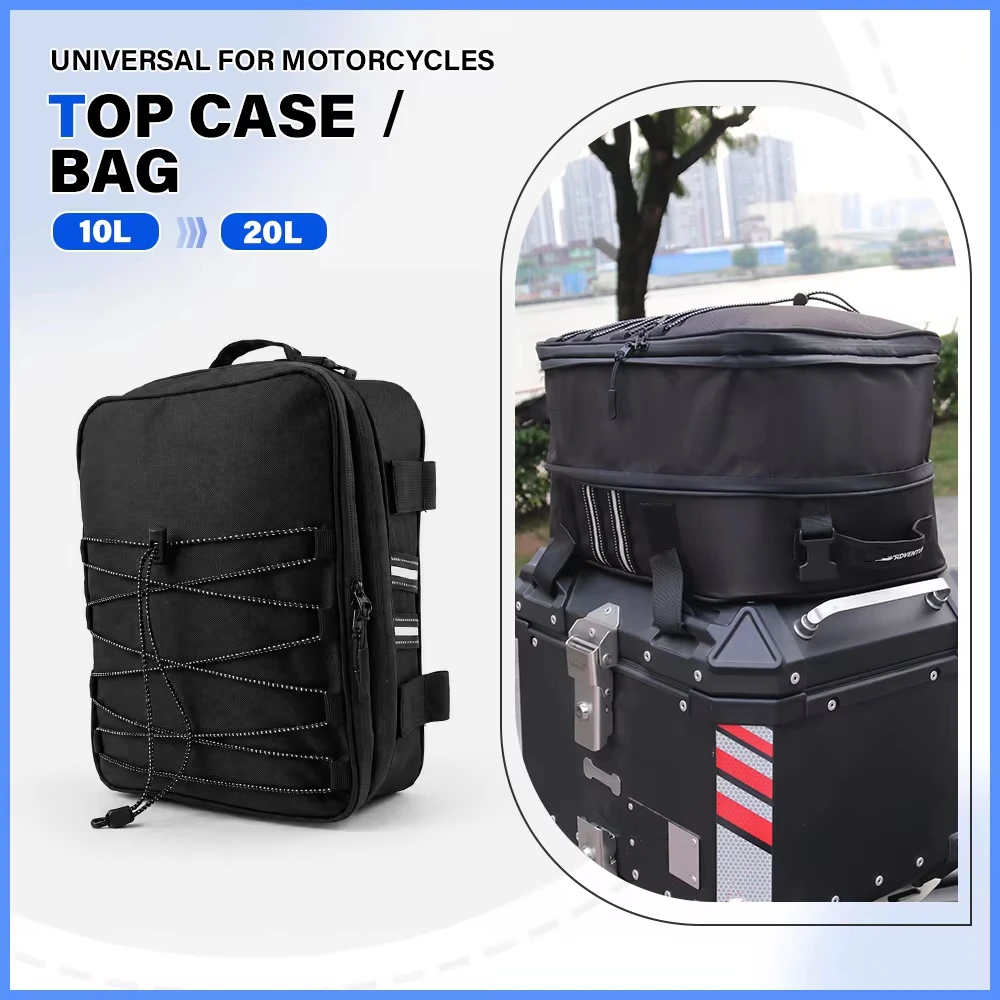 Motorcycle Top Box Pannier Bag For BMW R1200GS R1250GS Adventure F650GS F700GS GS310 Top Case Luggage Bag Waterproof Storage Bag