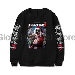 Terrifier 3 Horror Movie Halloween Merch Christmas Cosplay Long Sleeve Streetwear Women Men Sweatshirt Funny Clothes