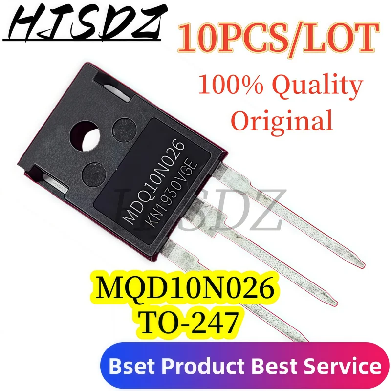 100% Quality【10PCS/LOT】MOSFET MDQ10N026 100V/160A TO-247 - Nuevos Originales