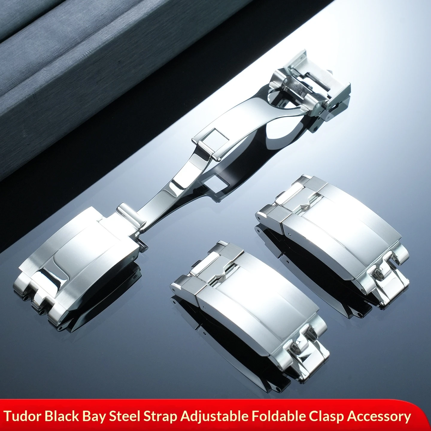 

18MM Stainless Steel Watch Buckle For Tudor Black Bay Series M7941A M79360N Buckle of Metal Watch Strap Adjustable Watch Clasp
