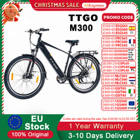 TTGO M300 Electric Bicycle 27.5 inch Tire Electric Mountain Bike 36V 20AH Removable Battery Torque Sensor Suspension Fork EBIKE