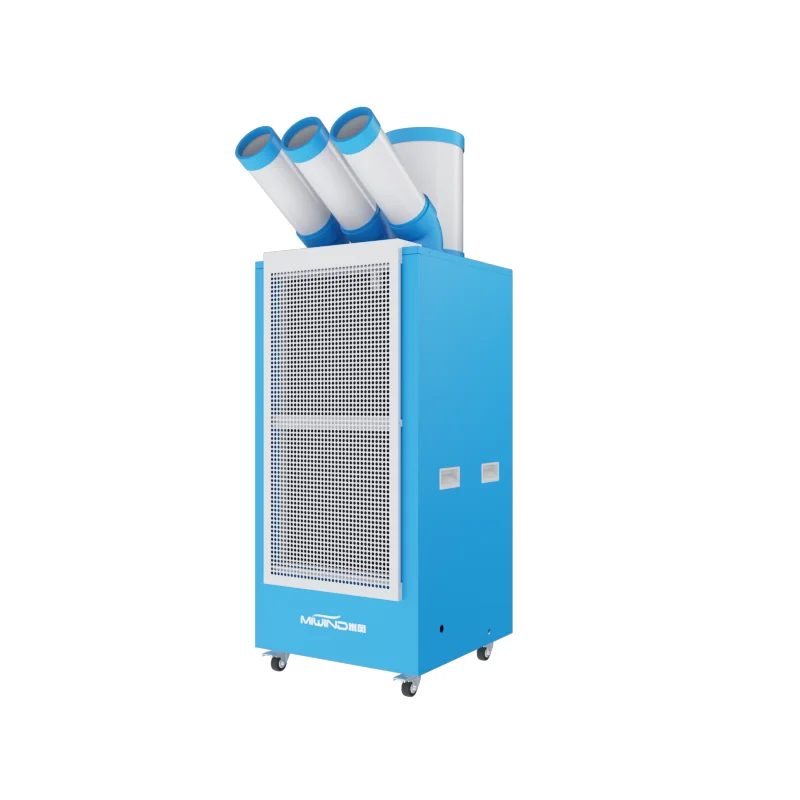 Portable Industrial Air Conditioner, Movable Commercial AC Unit, Wide Cooling Range for Outdoor Use