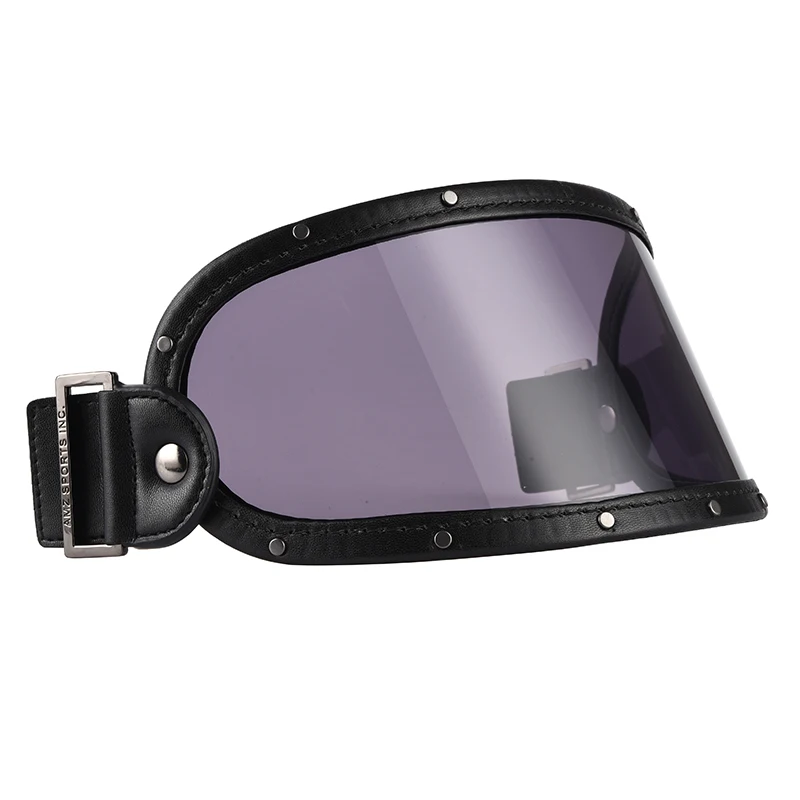 Amz Vollhelm brille Motorrad helm linse Retro Windschutz scheibe Motorrad Antibes chlag und wind dichte Brille