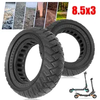 8.5Inch 8.5x3 Off-Road Solid Tires For Vsett 8 9+/Zero 8 9Pro/Kugoo G2 Pro Scooter Wear-resistant Puncture-proof Tire Parts