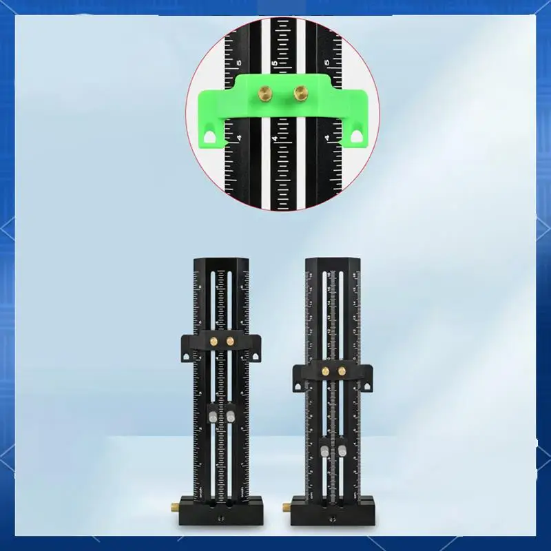 

AA77 Т-образная двойная линейка для маркировки + стальная игла/параллельная/вертикальная линейка для маркировки, линейка для маркировки отверстий
