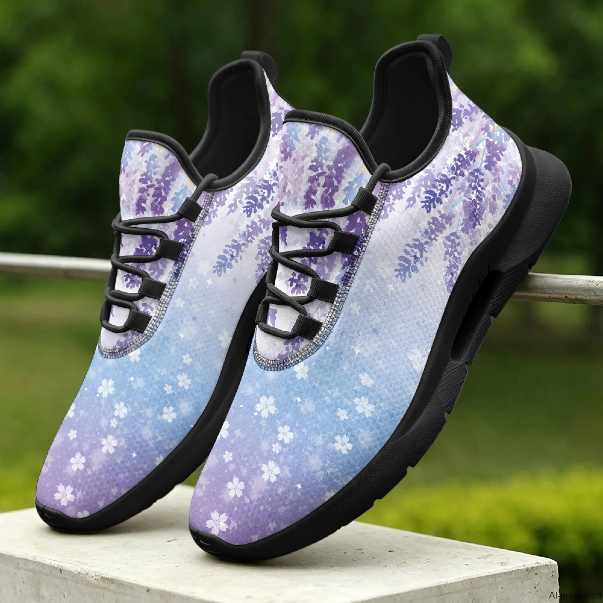 XIXIRIMIDO Nursing Sneakers for Woman Lace-up Casual Shoes Cheap Nursing Shoes for Women Nice Non-slip Nurse Sneakers Lavender