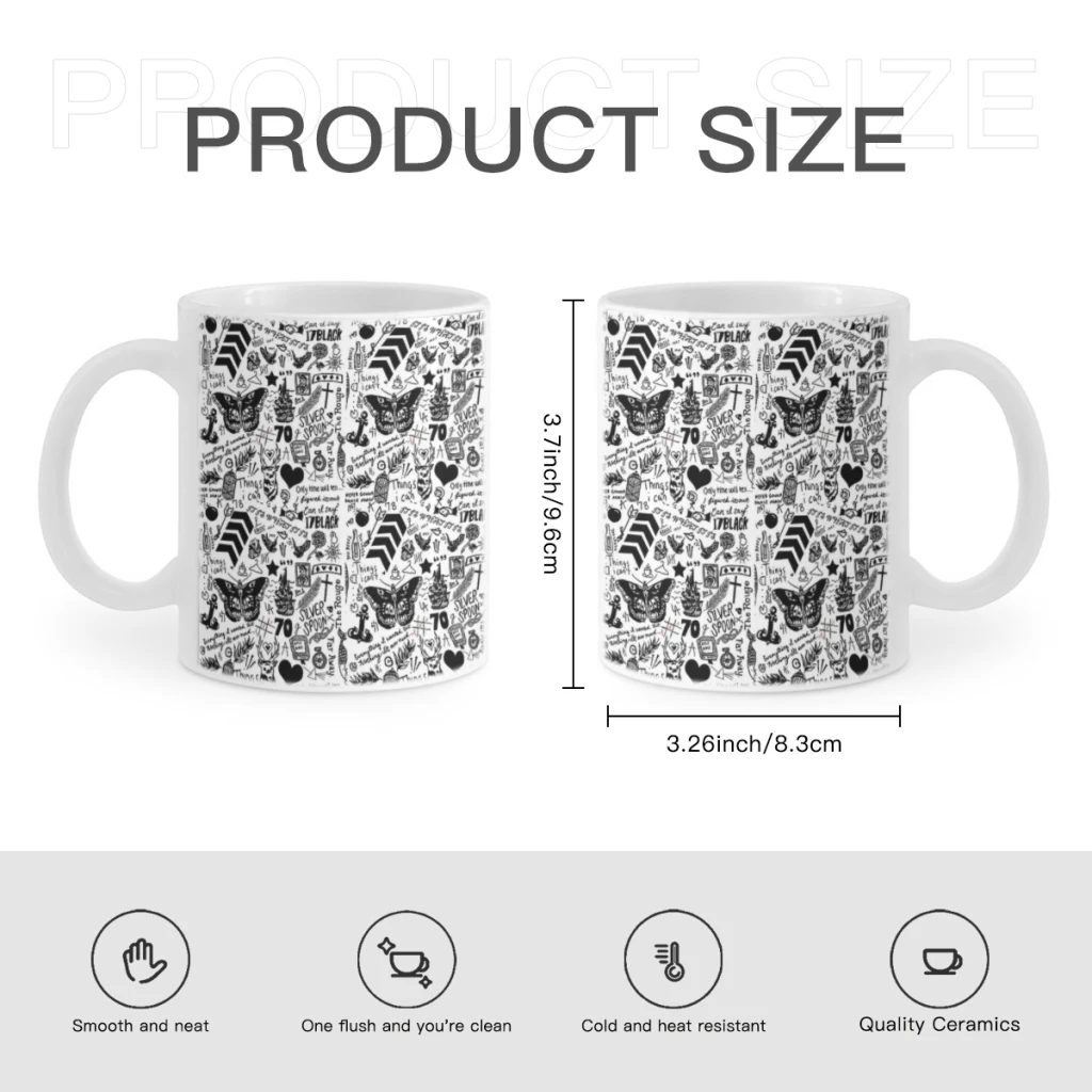 Tattoos 2015Coffee Mug Tea Cup 11oz Coffee Cup Funny Birthday Ceramic Mug Personalized Cup