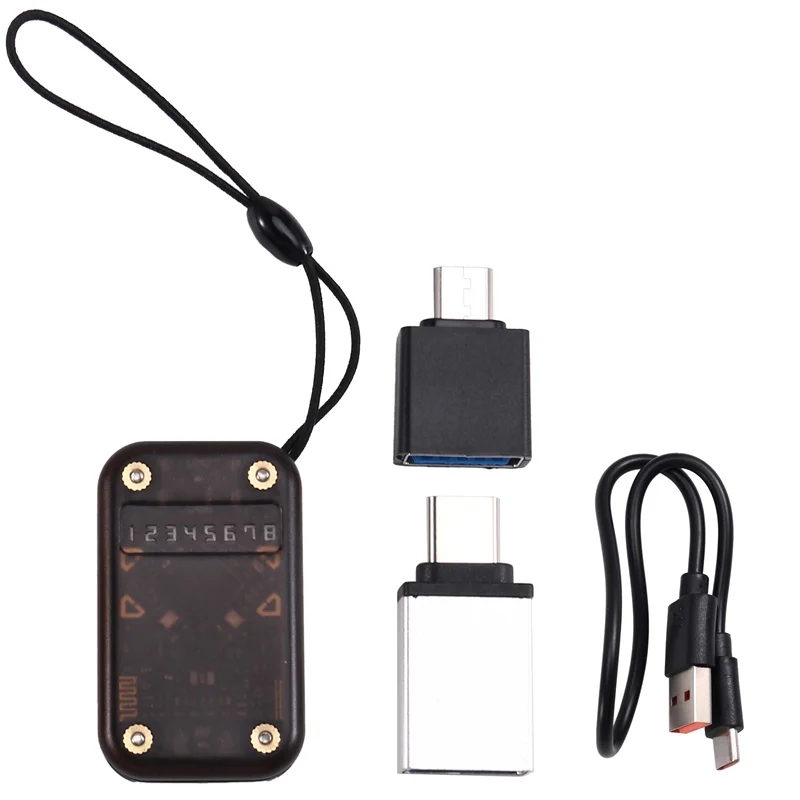 

B04C-Restart Chameleon V2.0 RFID Smart Chip Reader Emulator 125Khz 13.56Mhz Card Decoder NFC Duplicator Smart Card Emulator