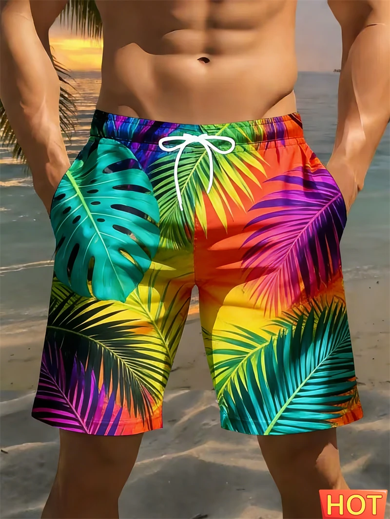 

Men Swim Trunks 3D Print Neon Paint Splatter Soft Quick Dry Beach Shorts For Men Casual Sports Pool Activities Summer Men Short