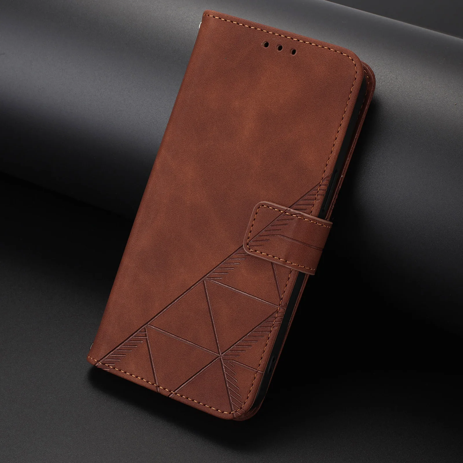 Leder Brieftasche Fall Buch Für Samsung Galaxy M62 M56 M55 M54 M53 M52 M36 M35 M34 M33 M32 M23 M15 M13 M12 M10S M10 M05 M04 Abdeckung – Detail 1