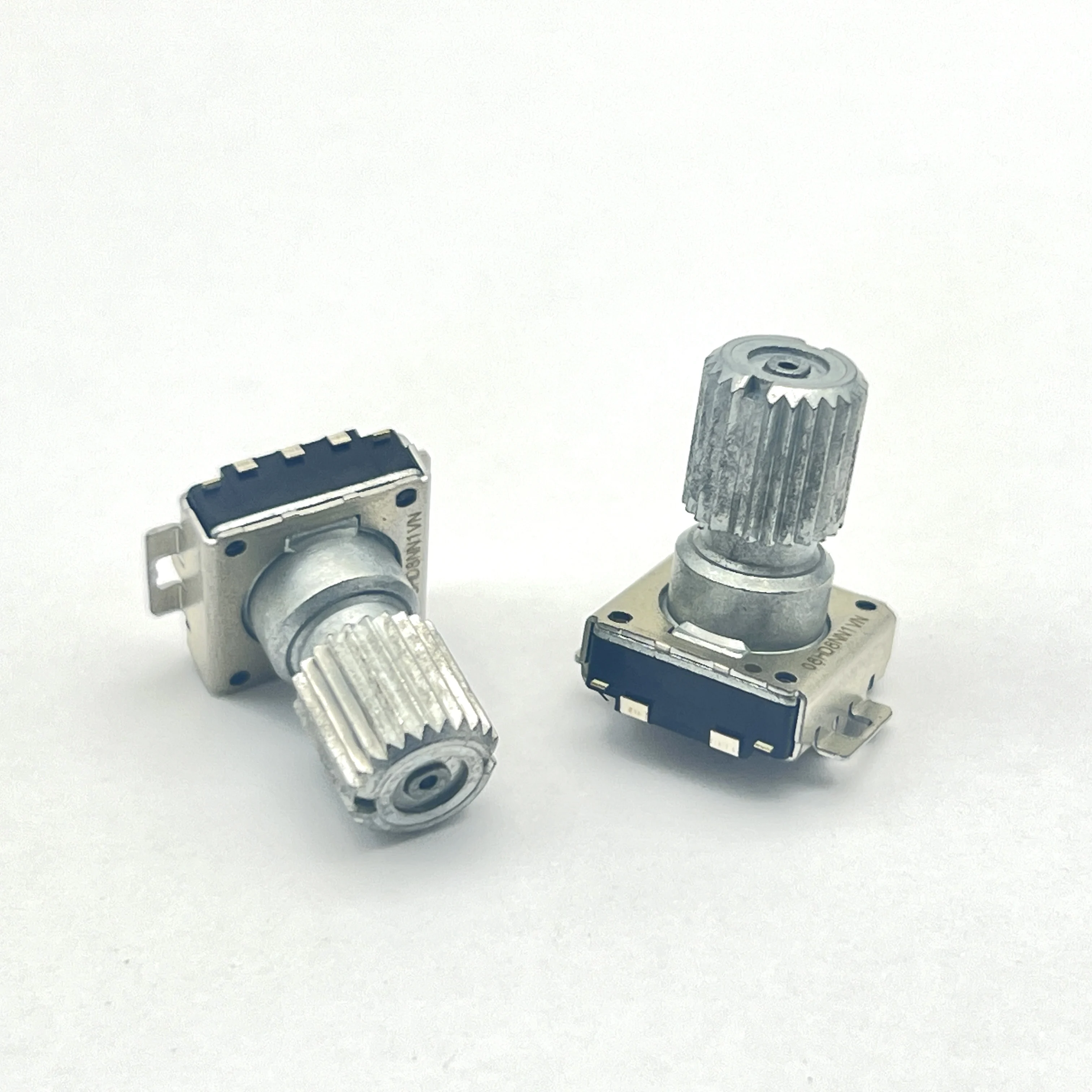 1 piece of Japanese EC11 encoder patch foot car volume adjustment with push switch 16 positioning axis length 13mm