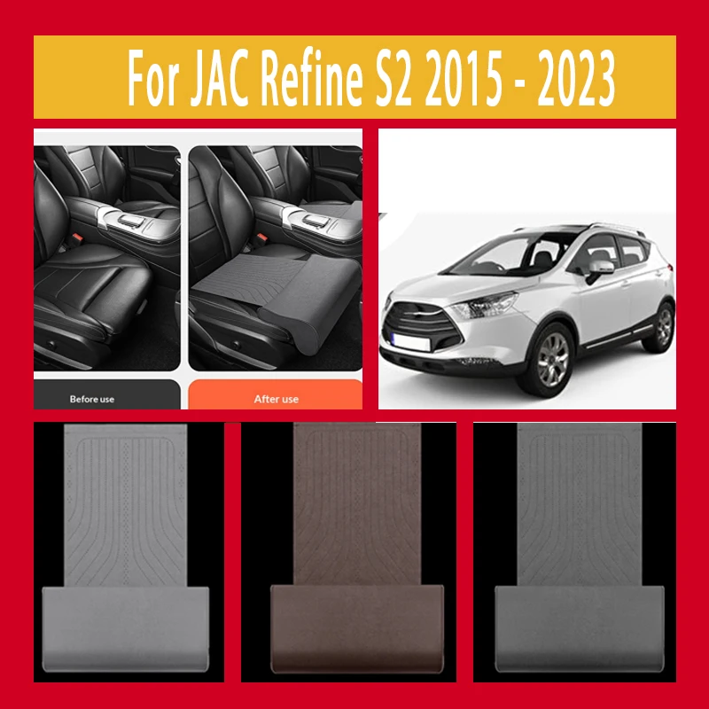 Para JAC Refine S2 2015 - 2023 soporte de pierna de asiento de coche alfombrilla de extensión almohadilla de soporte almohadilla de extensión de asiento