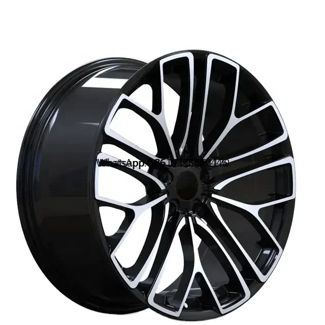 알루미늄 합금 휠 림 허브, 벤지 BMW 아우디용 승용차 휠 타이어, PCD 5*100/120 CB 73.1 ET, 30mm, 45mm, 20 인치