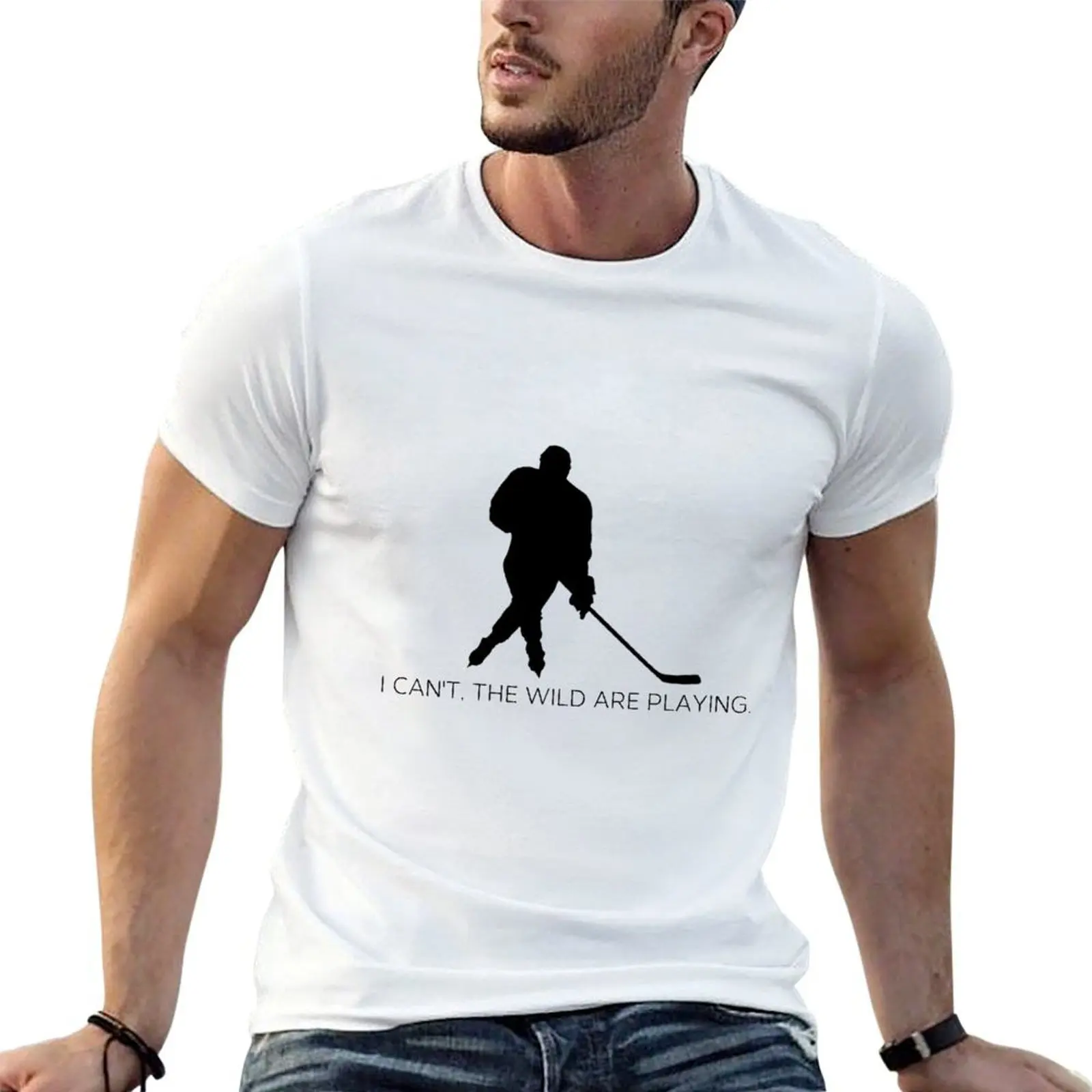 

I can't, the wild are playing T-Shirt t shirts for man pack white cotton t shirt man T-Shirt