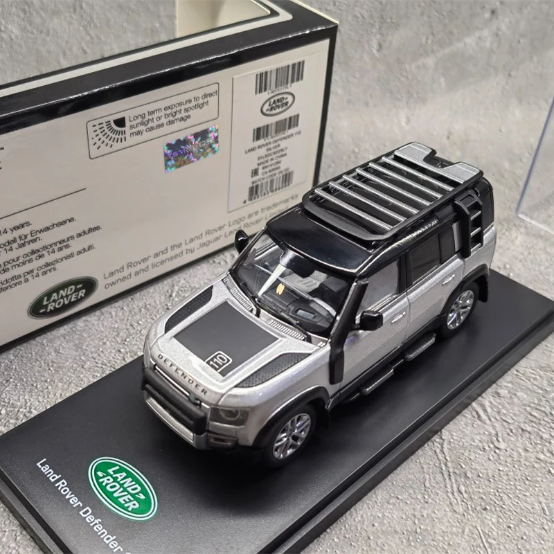 Diecast 1/43 Scale Land Rover Defender 110 SUV Simulation Alloy Model Car Collectible Toy Gift Souvenir Display Ornaments