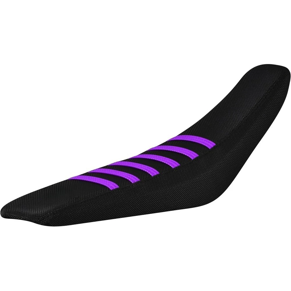

Universal Black E-Bike Seat Cover with Colored Ribs Design for Electric Motorcycles
