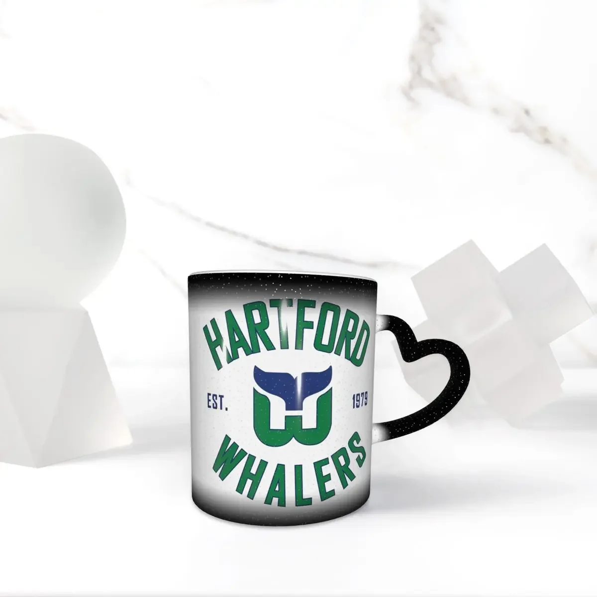 Taza Hartford Whalers CT, tazas de café de cerámica divertidas, tazas de té, taza de leche, regalos para amigos