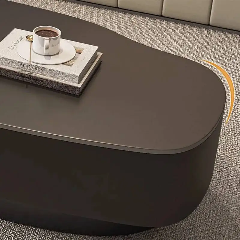 

Table Eclectic Wavy Industrial Nordic Organizer Coffee Drawer Living Room Coffee Table Trendy French End Table Home Furniture ﻿