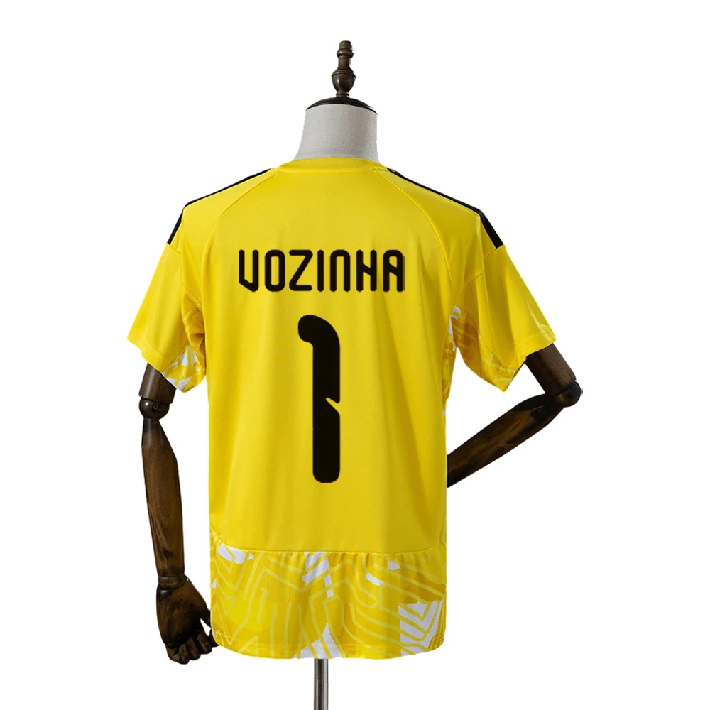 Hot Men Women Colo-Colo Vozinha # 1 Short Sleeve Mesh Soccer Jersey, Y2K Sports Fan Streetwear Loose Sport Tee Quick Dry Shirt