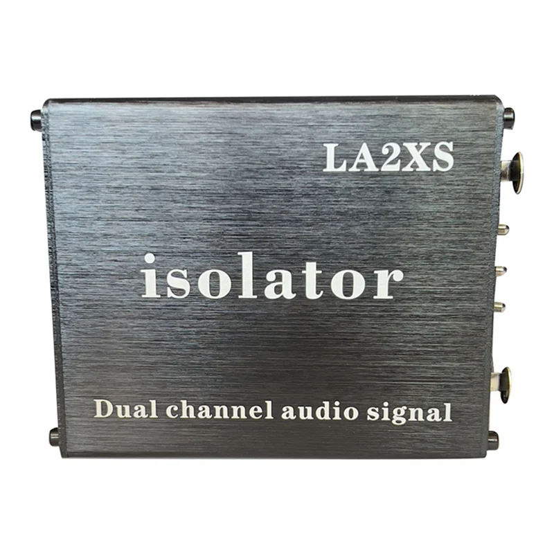 1Pcs Audio Isolator Noise Reduction Filter Eliminates Current Noise Dual-Channel 6.5 XLR Mixer Audio Isolator LA2XS Rare