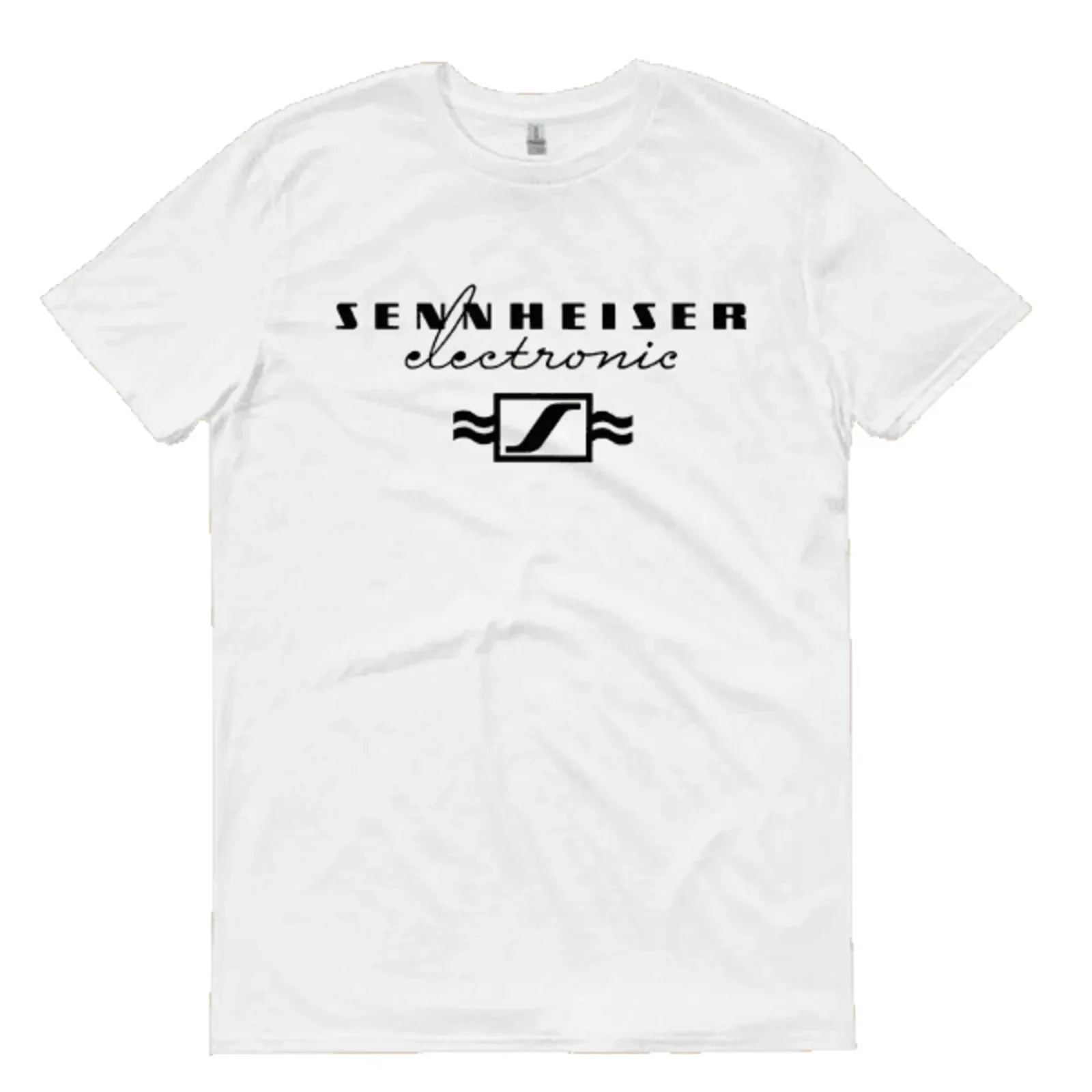 Sennheiser Logo T-Shirt Made in USA Size S to 5XL