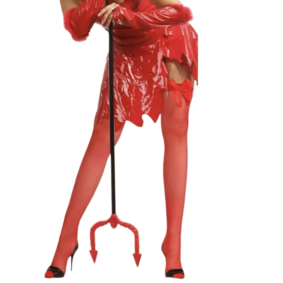 

Red Role-playing Stockings Women's Halloween Christmas Socks Transparent Lingerie Comfortable Sexy Stockings