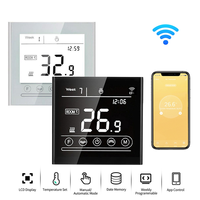 A01F-Tuya Smart Intelligent Wifi Thermostat Room Electric/Water/Gas Boiler Floor Heating Temperature Controller 16A A