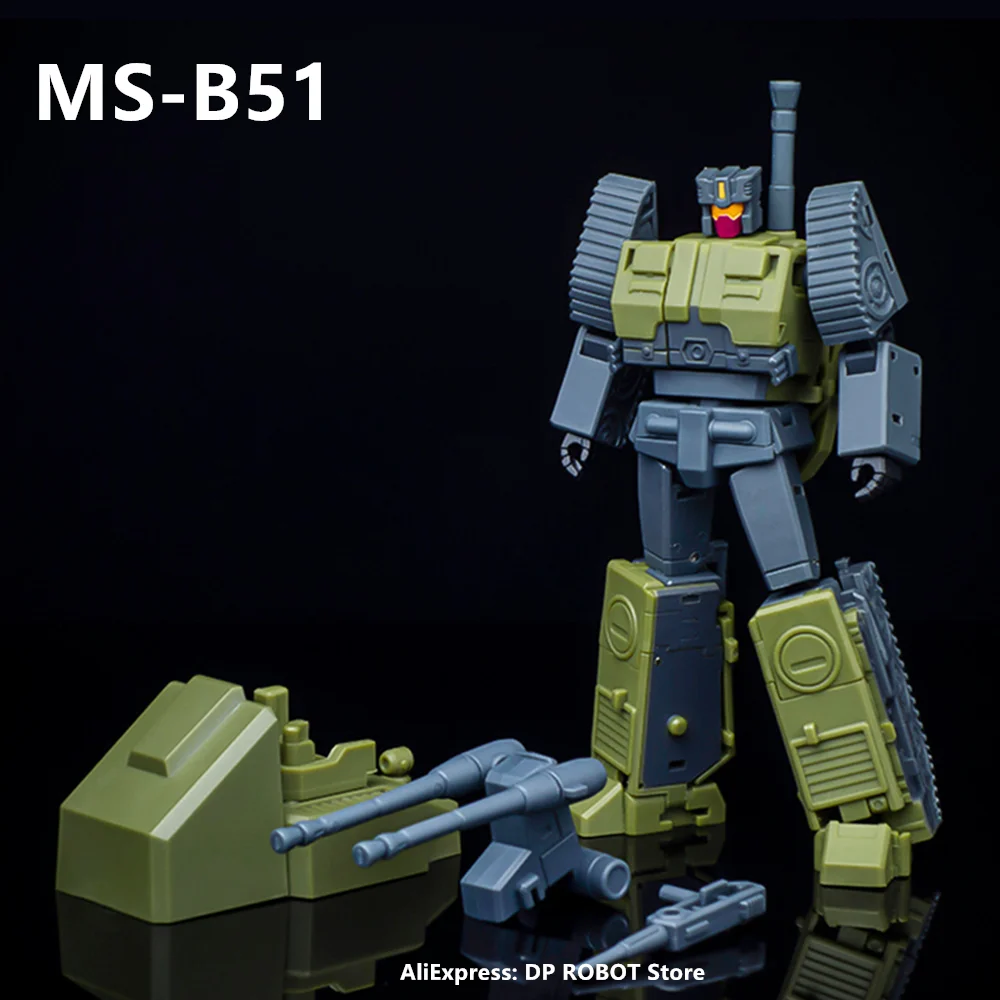 [IN STOCK] Magic Square MS-TOYS Lord of War MS-B51 MSB51 Heavy Gunner Bruticus Brawl G1 Transformation Action Figure Robot